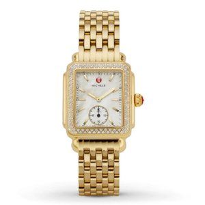 MICHELE Women’s Watch Deco 16 Gold MW06A01B0025